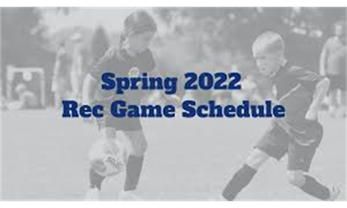 Spring Game Schedules Now Available